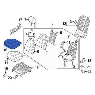 Kia OE - Front Right Seat Cover
