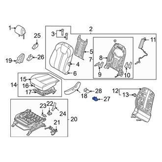 Kia OE - Seat Track Cover