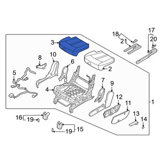 Kia OE - Center Left Seat Cover