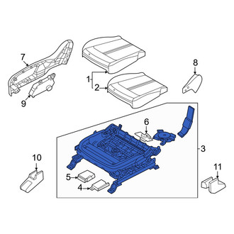 Kia OE - Front Right Seat Frame