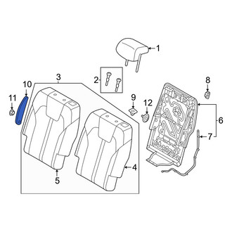 Kia OE - Center Left Seat Armrest