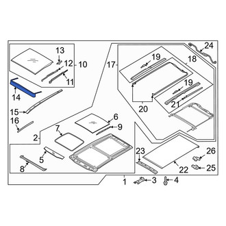 Kia OE - Sunroof Deflector