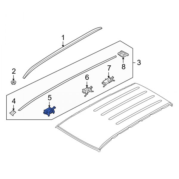 Roof Molding Clip