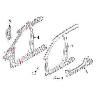 Kia OE - Pillars, Rocker & Floor - Aperture Panel