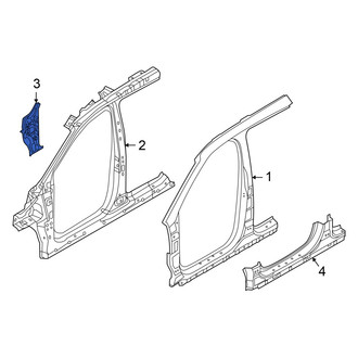 Kia OE - Left Body A-Pillar