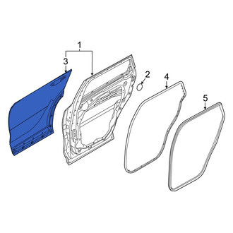 Kia OE - Rear Right Outer Door Outer Panel