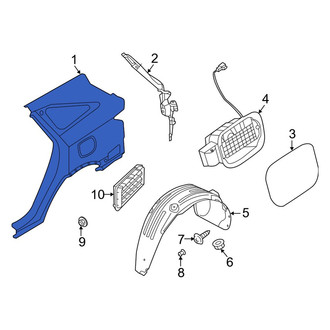 Kia OE - Rear Right Outer Quarter Panel
