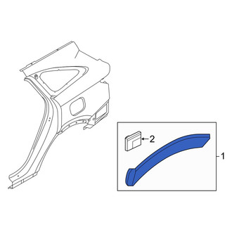 Kia OE - Rear Right Wheel Arch Molding