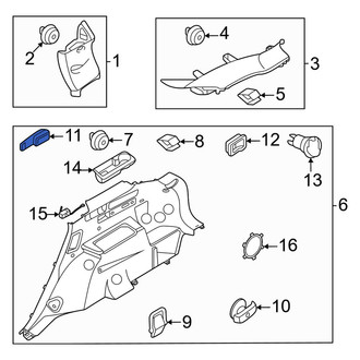 Kia OE - Rear Seat Belt Guide