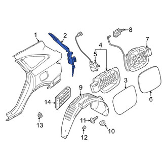 Kia OE - Rear Left Quarter Panel Extension