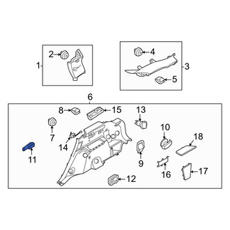 Kia OE - Rear Seat Belt Guide