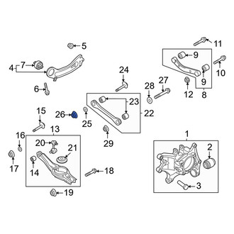 Kia OE - Lower Suspension Strut Nut