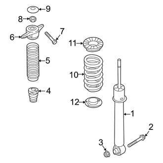Kia OE - Rear Suspension - Shocks & Components