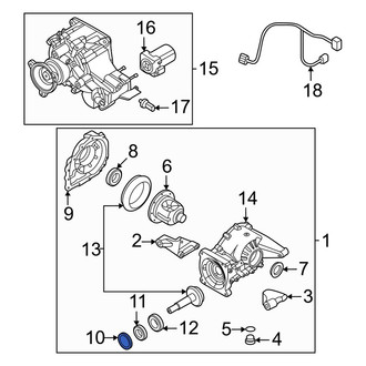 Kia OE - Rear Differential Pinion Seal