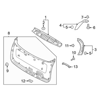 Kia OE - Lift Gate - Interior Trim