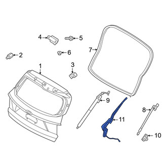 Kia OE - Rear Left Liftgate Object Sensor