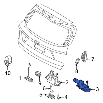 Kia OE - Rear Liftgate Latch