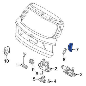 Kia OE - Rear Liftgate Stop Bumper