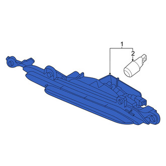 Kia OE - Rear Right Back Up Light Assembly