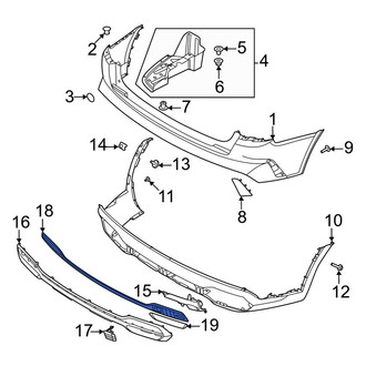 Kia OE - Rear Bumper Trim