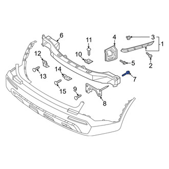 Kia OE - Bumper Impact Bar Bolt