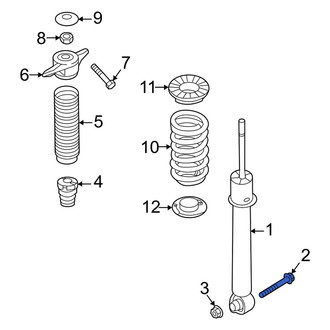 Kia OE - Lower Outer Suspension Control Arm Bolt
