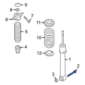 Kia OE - Suspension Shock Absorber Bolt
