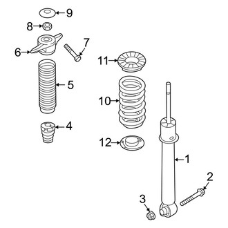 Kia OE - Rear Suspension - Shocks & Components (Plug-In Hybrid SX / Plug-in Hybrid SX Prestige)