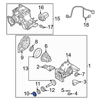 Kia OE - Rear Differential Pinion Seal