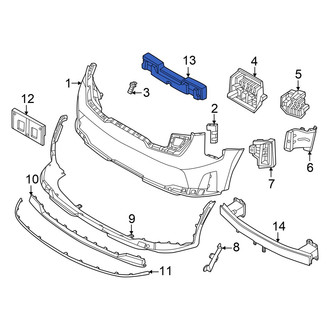 Kia OE - Front Bumper Impact Absorber