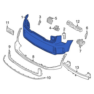 Kia OE - Rear Upper Bumper Cover