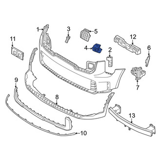 Kia OE - Front Left Lower Bumper Cover Bracket
