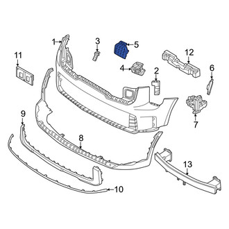 Kia OE - Front Lower Center Bumper Cover Bracket