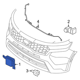 Kia OE - Front Cruise Control Distance Sensor