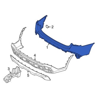 Kia OE - Rear Upper Bumper Cover