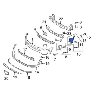 Kia OE - Front Left Brake Air Duct
