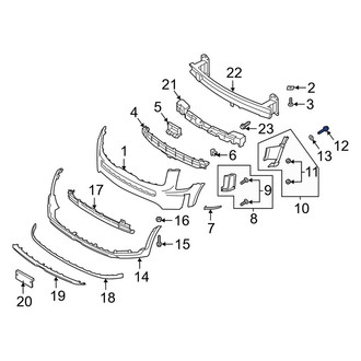 Kia OE - Bumper Cover Bolt