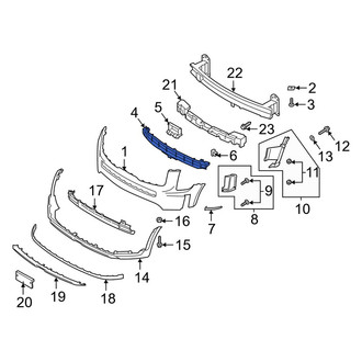 Kia OE - Front Center Grille