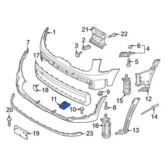 Kia OE - Bumper Cover Nut
