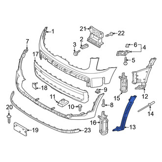 Kia OE - Front Left Brake Air Duct