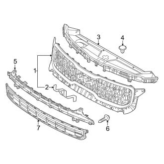 2021 Kia Telluride OEM Grilles | Billet, Mesh, LED — CARiD.com