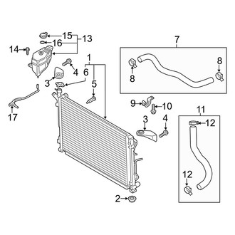 Kia OE - Cooling - Radiator & Components