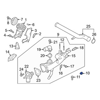 Kia OE - ABS Hydraulic Assembly Nut