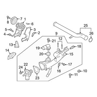 Kia OE - Cooling - Water Pump