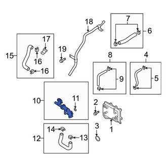 Kia OE - Upper Radiator Coolant Hose