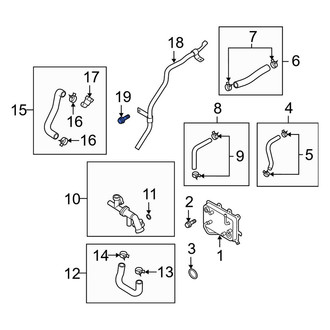 Kia OE - Engine Coolant Thermostat Housing Bolt