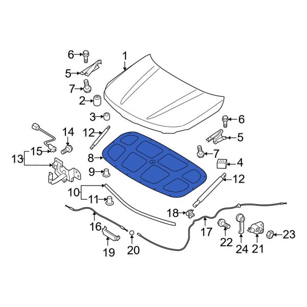 Hood Insulation Pad