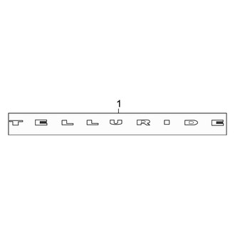 Kia OE - Hood - Exterior Trim (EX / SX)