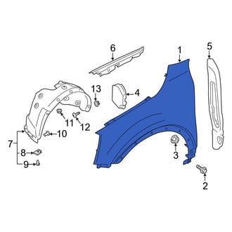 Kia OE - Front Right Fender