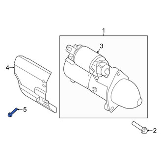 Kia OE - Starter Heat Shield Bolt
